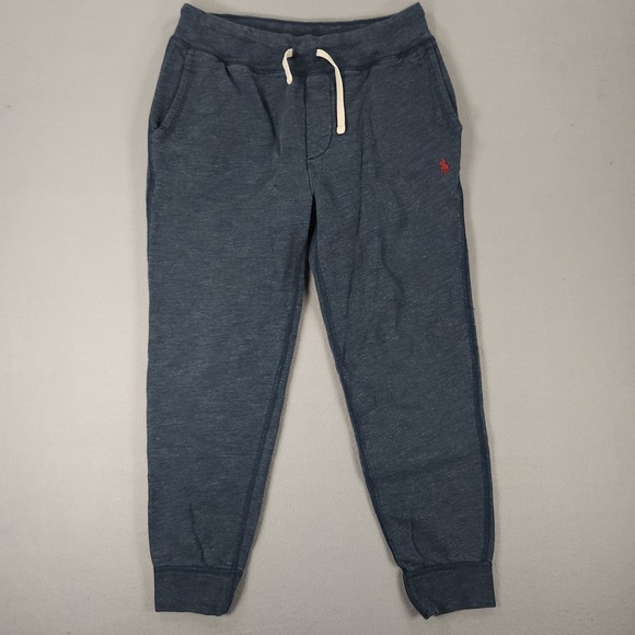 Polo Ralph Lauren Other - Polo Ralph Lauren Pants Mens Small Blue Fleece Jogger Sweatpants Drawstring Pony